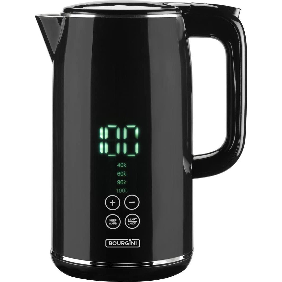 Vedenkeitin Bourgini 235011 KETTLE 2200 W musta 1,7 L