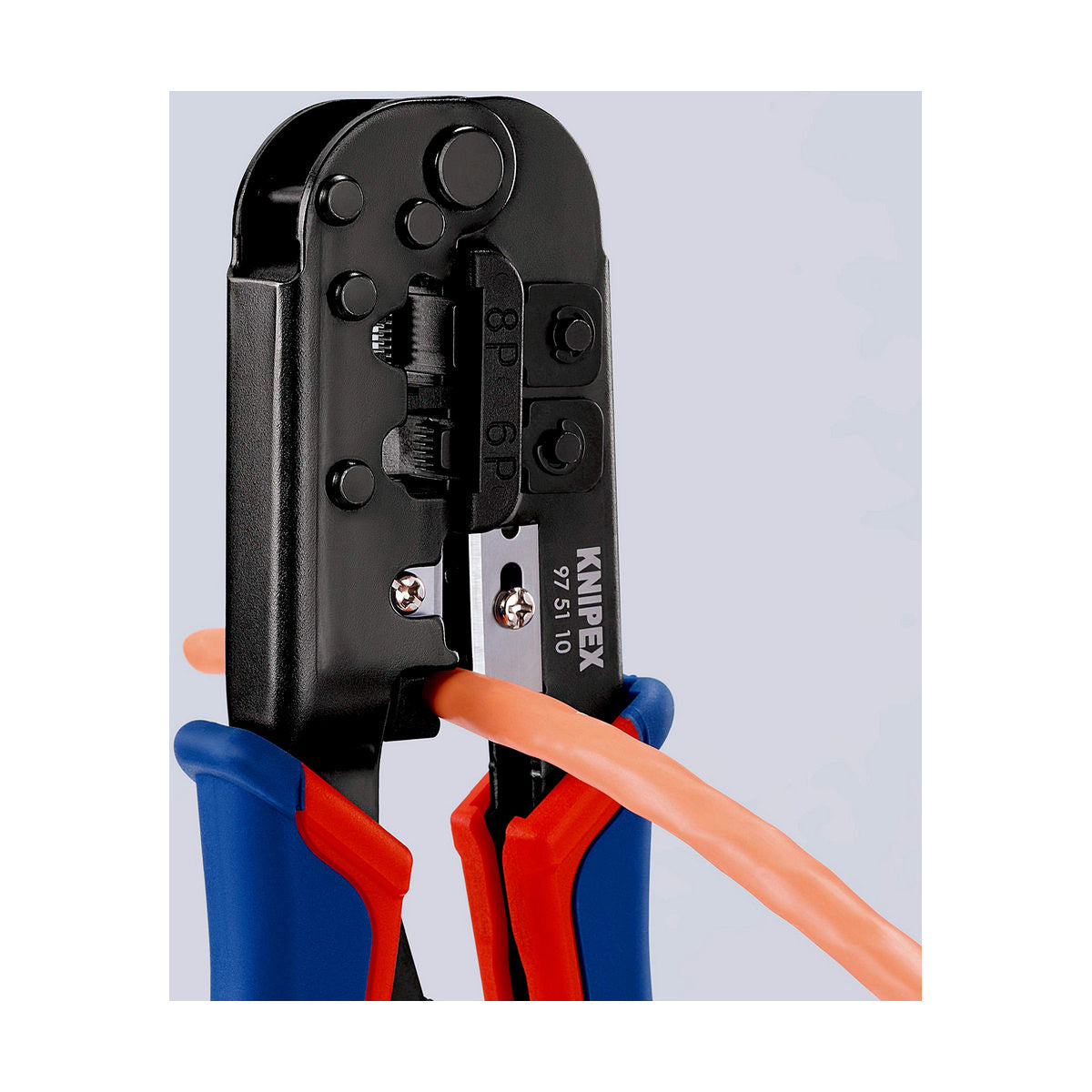 Crimper Knipex 70 x 18 x 190 mm Cables and connectors (1 Unit)