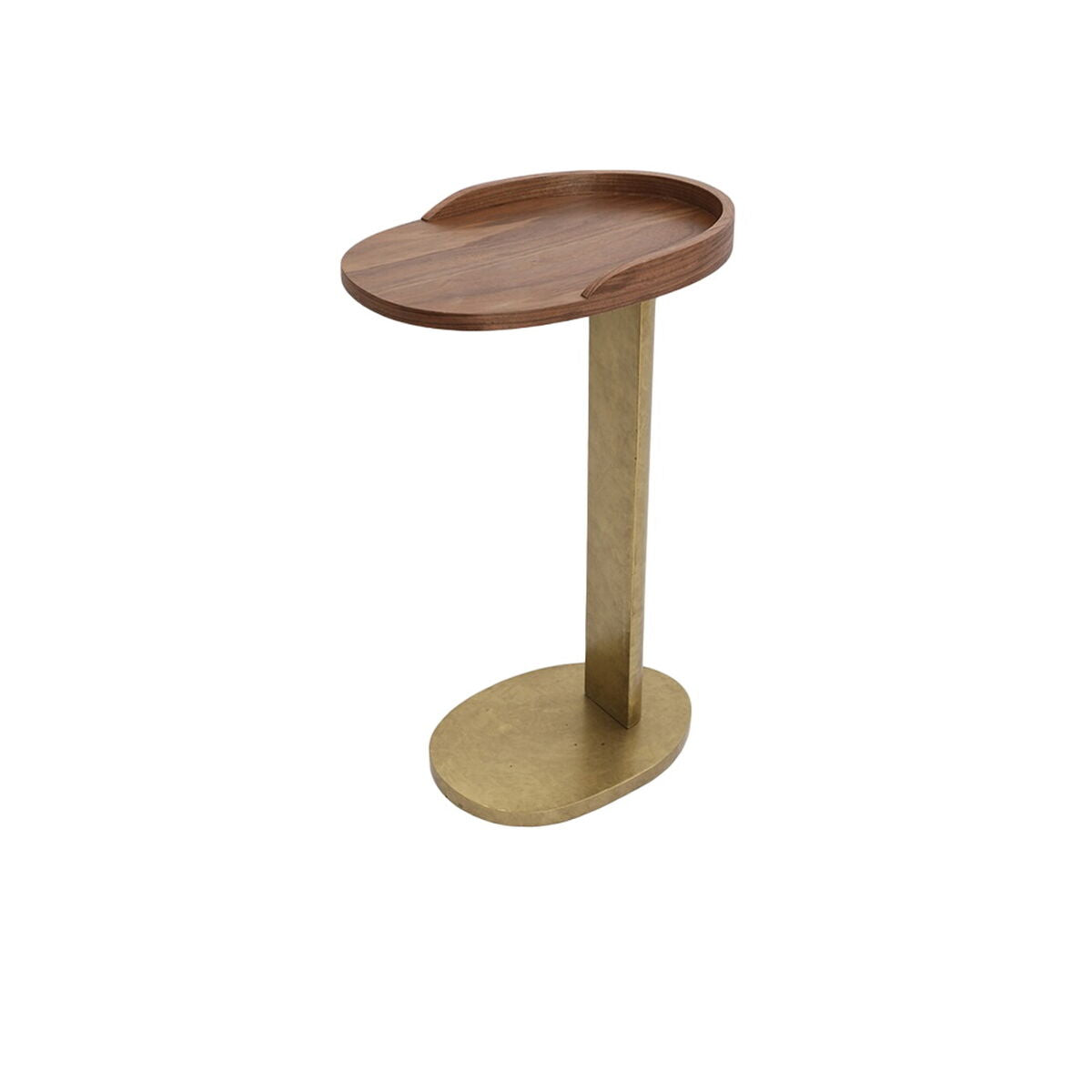 Side table Romimex Natural Metal MDF Wood 38 x 41 x 27 cm Romimex