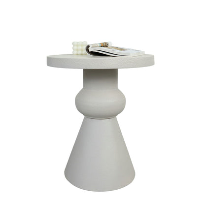 Side table Romimex Cream MDF Wood 40 x 49 x 40 cm Romimex