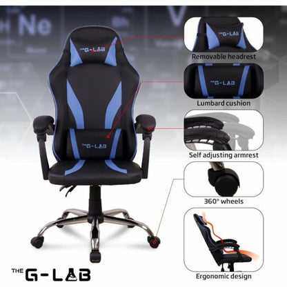 Office Chair The G-Lab KS-NEON-BLUE Blue