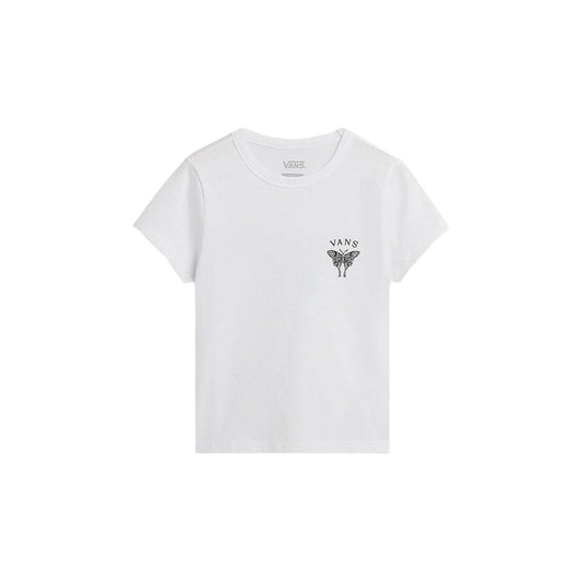 Women’s Short Sleeve T-Shirt Vans Catchers Club Mini White