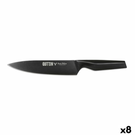 Chef's knife Quttin Black Edition 20 cm (8 Units) Quttin