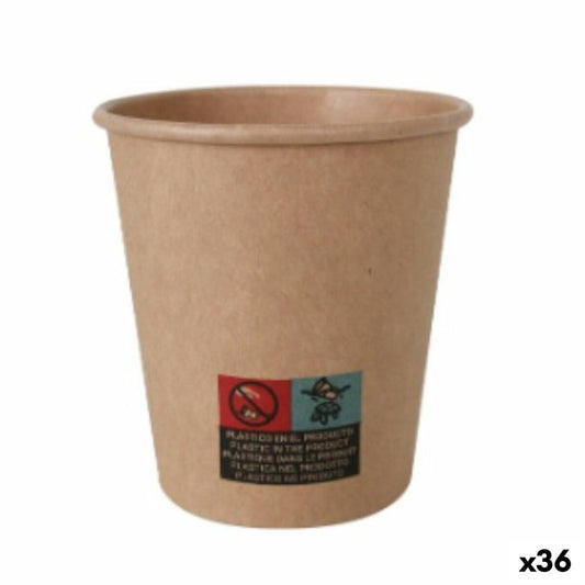 Lasisarja Algon Cardboard Kertakäyttöinen 36 Kpl 200 ml (25 Kpl)