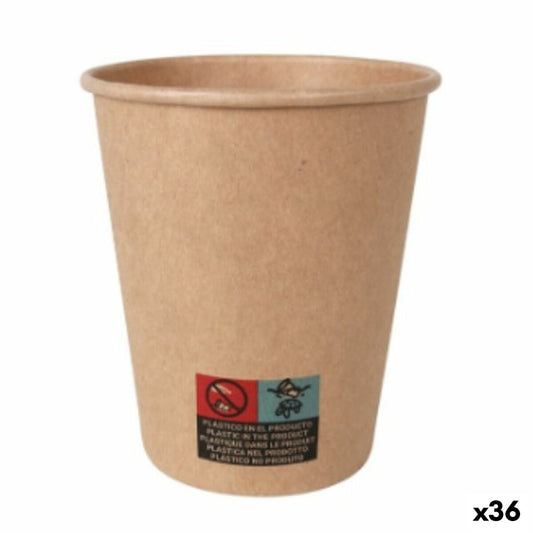 Lasisarja Algon Cardboard Kertakäyttöinen 36 Kpl 250 ml (15 Kpl)