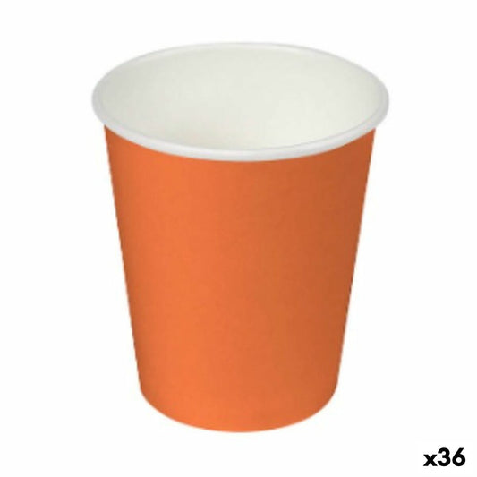 Lasisarja Algon Cardboard Kertakäyttöinen Oranssi 36 Kpl (24 Kpl)