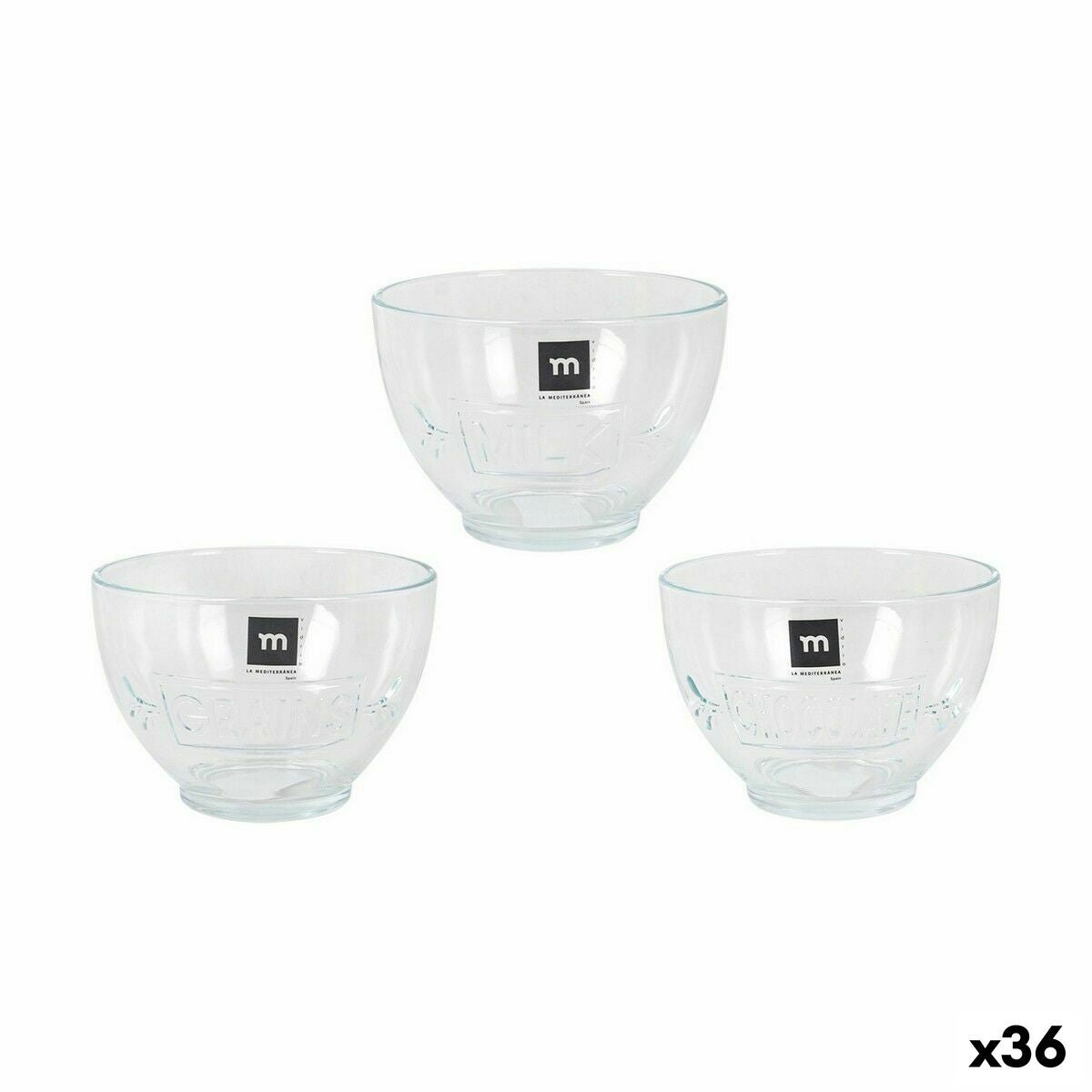 Bowl La Mediterránea Megan 680 ml (36 yksikköä)