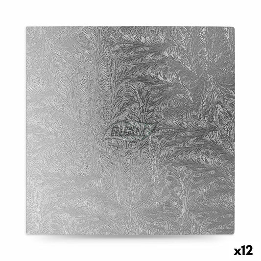 Kakkuteline Algon Silver 40 x 40 x 1,5 cm, neliö (12 kpl)