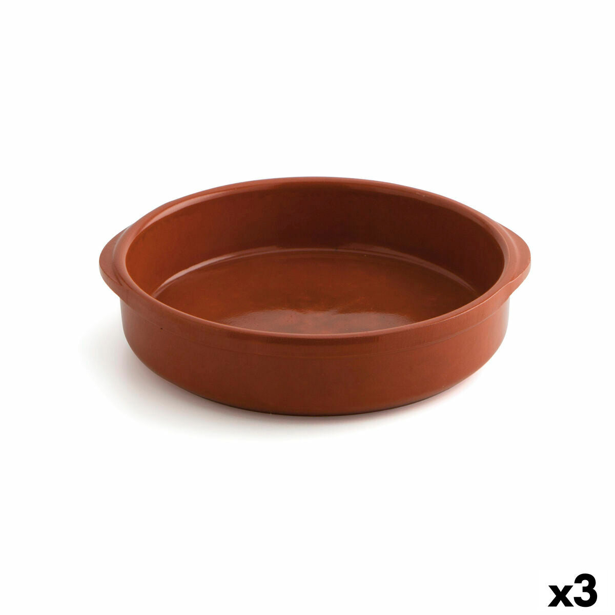 Kattila Raimundo Ceramic Brown (Ø 32 cm) (3 yksikköä)