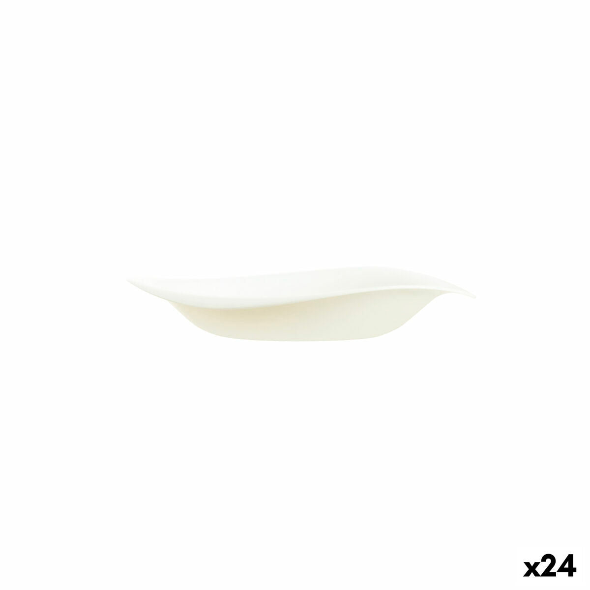 Deep Plate Arcoroc Tendency beige lasi (23 cm) (24 yksikköä)