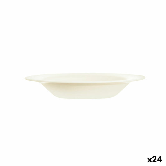 Deep Plate Arcoroc Intensity beige lasi (22 cm) (24 yksikköä)