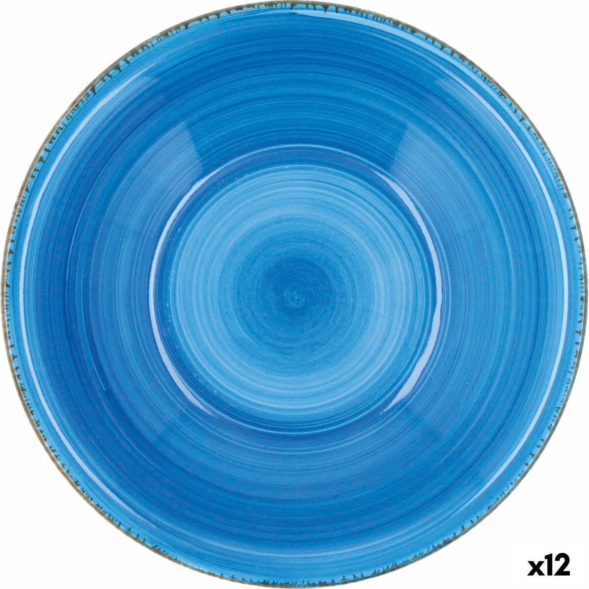 Jälkiruoka-astia Quid Vita Ceramic Blue (19 cm) (12 yksikköä)