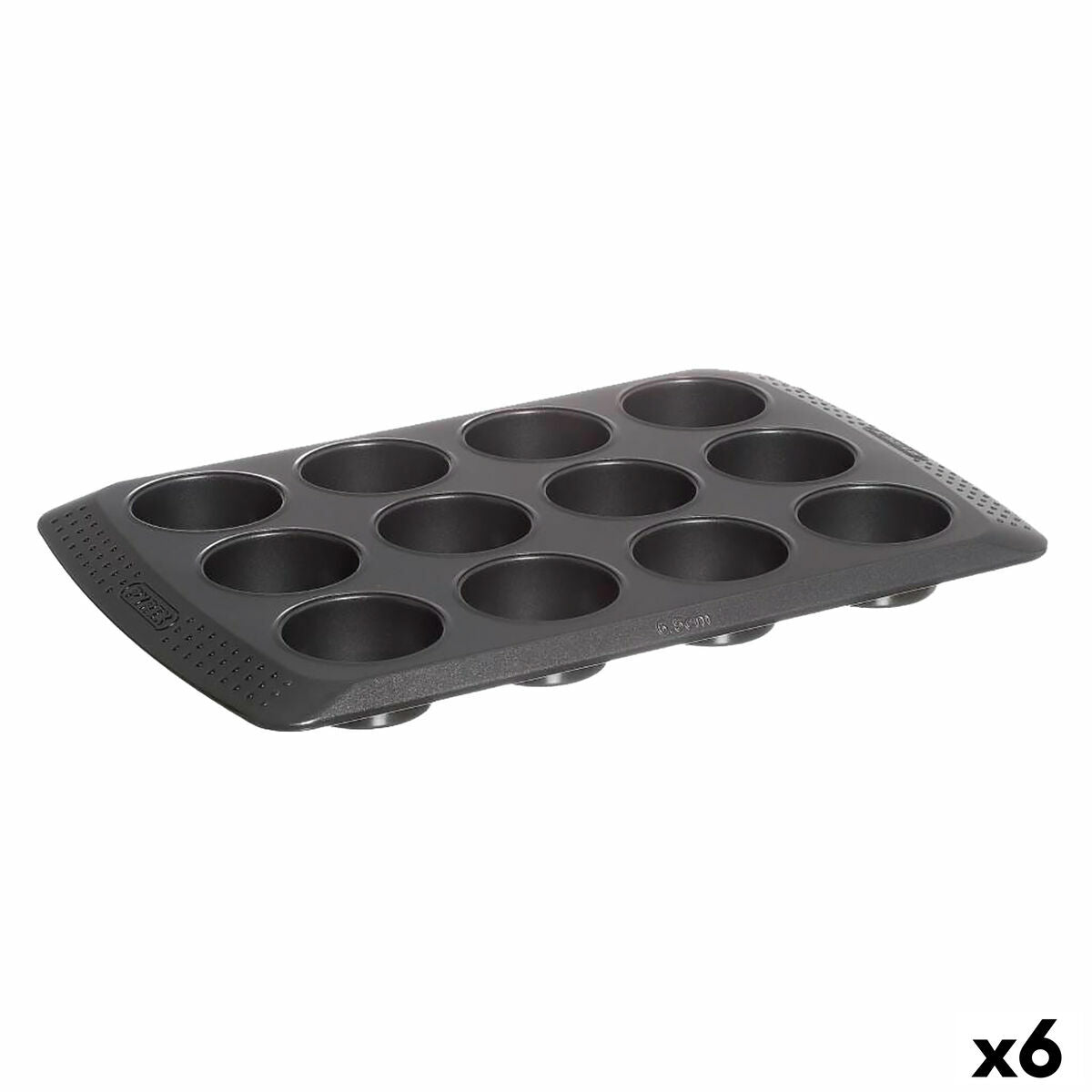 Tartlet-purkki Pyrex Magic Black 31 x 26 x 4 cm (6 kpl)