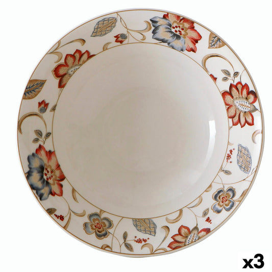 Salad Bowl Queen´s by Churchill Jacobean Ceramic China astiat (Ø 23,5 cm) (3 kpl)