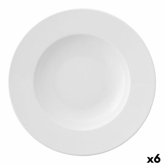 Pasta-astia Ariane Prime Ceramic White (Ø 30 cm) (6 yksikköä)