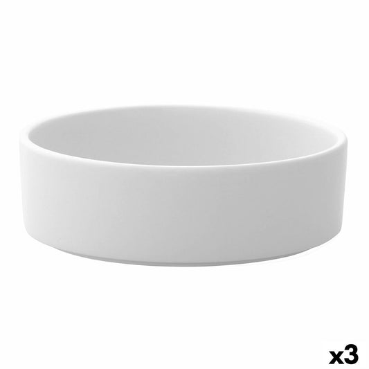 Salaattikulho Ariane Prime Ceramic White Ø 21 cm (3 yksikköä)