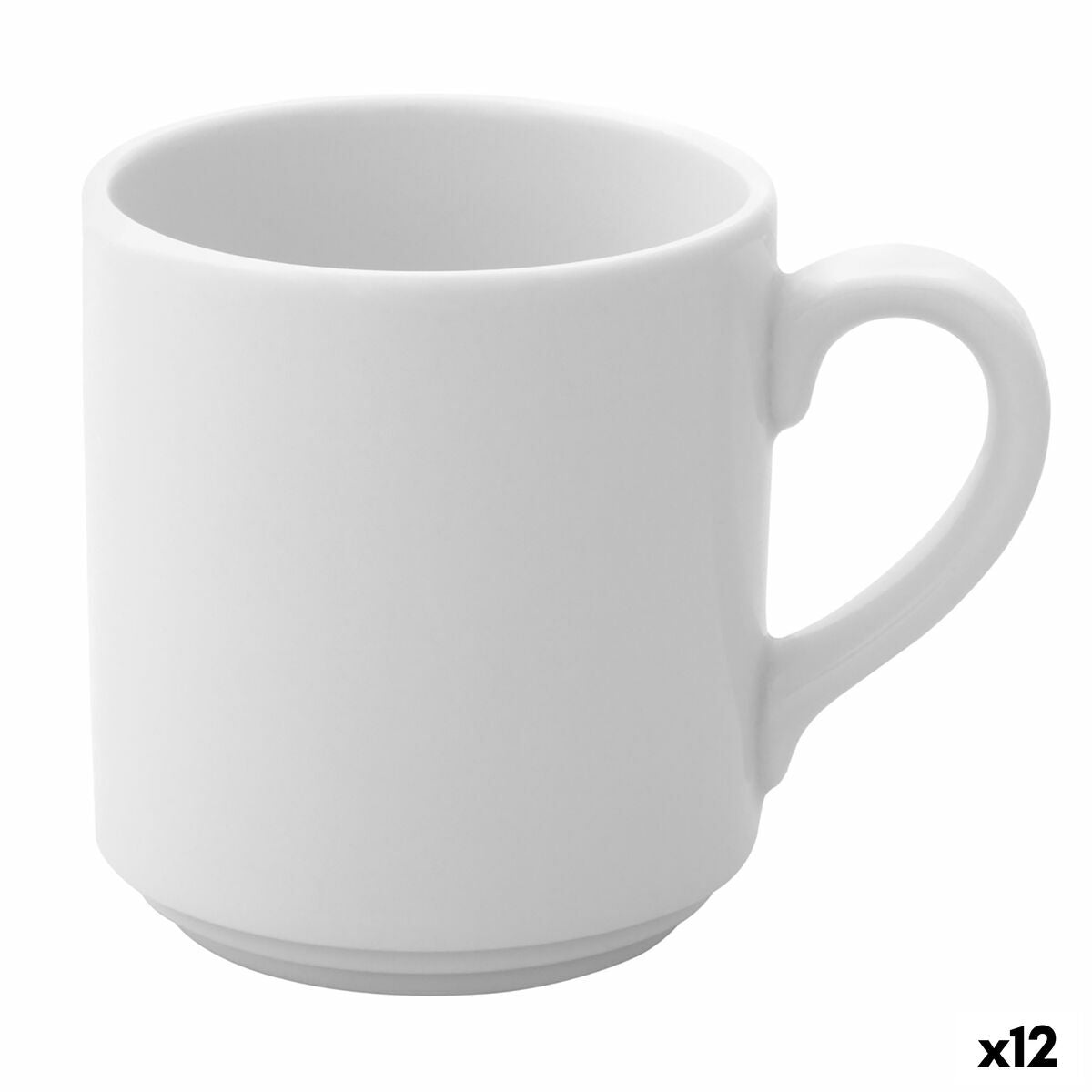 Cup Ariane Prime Coffee Ceramic White (90 ml) (12 yksikköä)