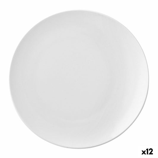 Tasolevy Ariane Vital Coupe Ceramic White (Ø 18 cm) (12 yksikköä)