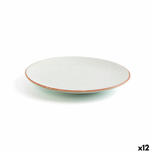 Tasolevy Ariane Terra Ceramic beige (Ø 18 cm) (12 yksikköä)