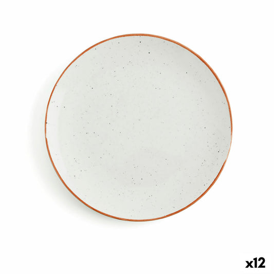 Tasolevy Ariane Terra Ceramic beige (Ø 21 cm) (12 yksikköä)