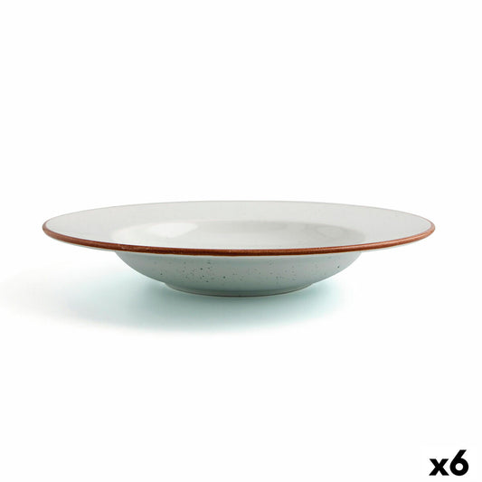 Deep Plate Ariane Terra Ceramic beige (Ø 26 cm) (6 yksikköä)