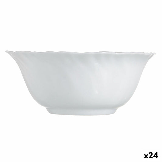 Kulho Luminarc Feston White Glass 12 cm (24 yksikköä)