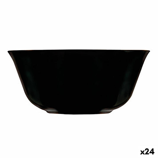 Kulho Luminarc Carine Negro musta lasi 12 cm monikäyttöinen (24 kpl)