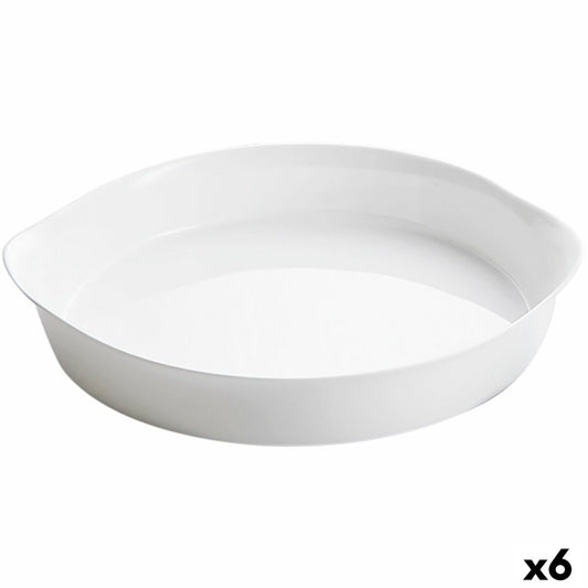 Kakkumuotti Luminarc Smart Cuisine Valkoinen Lasi Pyöreä Ø 28 cm 6 kpl