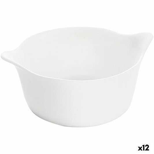 Bowl Luminarc Smart Cuisine valkoinen lasi (12 yksikköä)