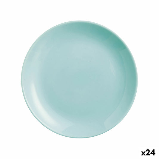 Jälkiruokalaji Luminarc Diwali Turquoise Glass (19 cm) (24 yksikköä)