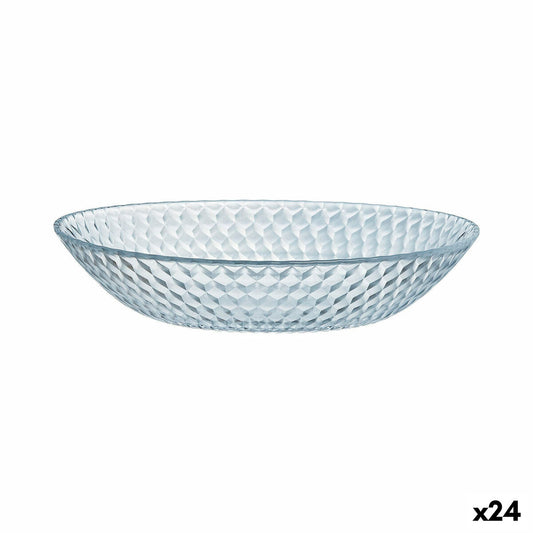 Deep Plate Luminarc Pampille kirkas läpinäkyvä lasi (20 cm) (24 yksikköä)