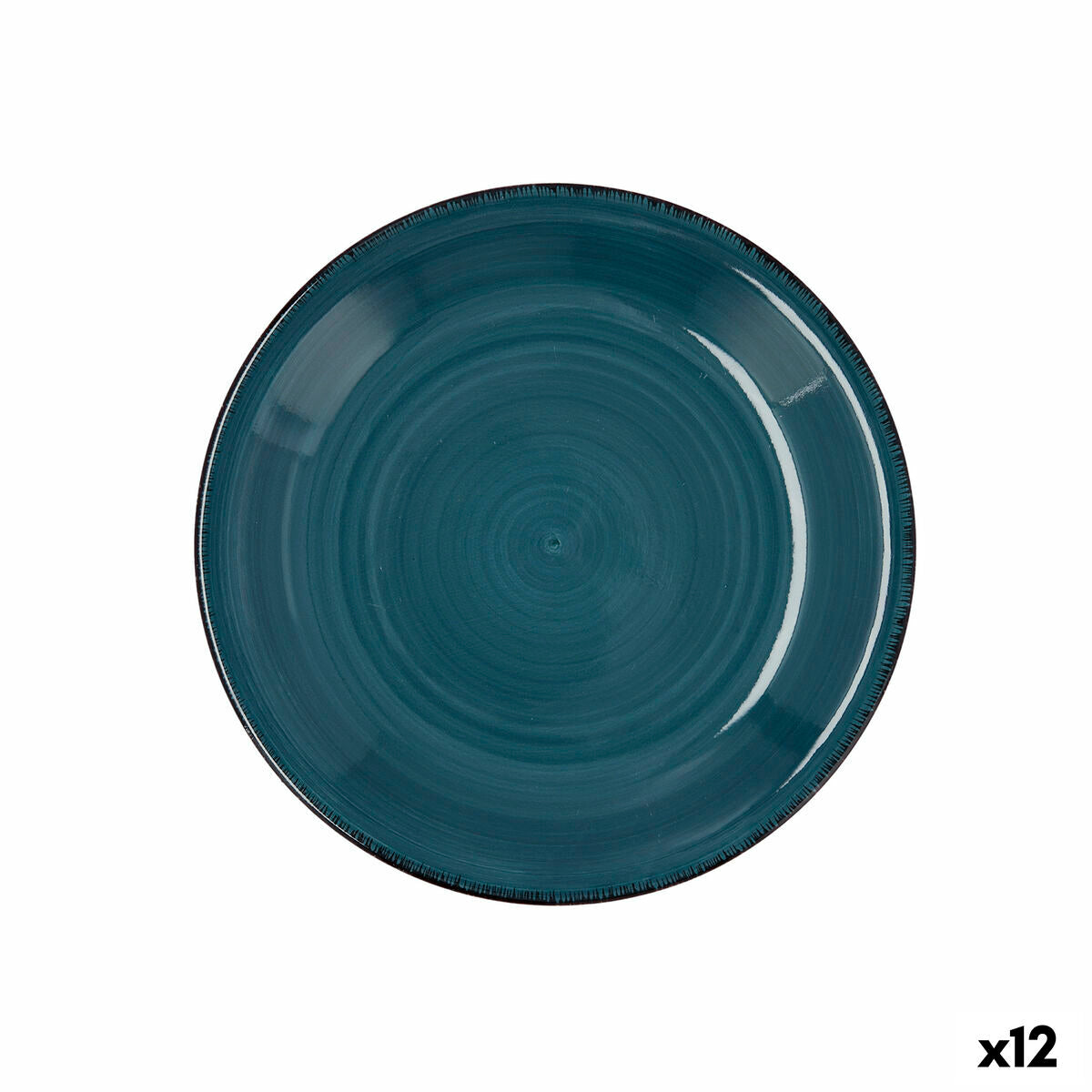 Jälkiruoka-astia Quid Vita Ceramic Blue (19 cm) (12 yksikköä)