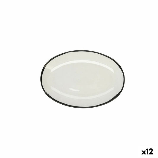 Välipalatarjotin Ariane Vital Filo Ceramic White Ø 26 cm (12 yksikköä)