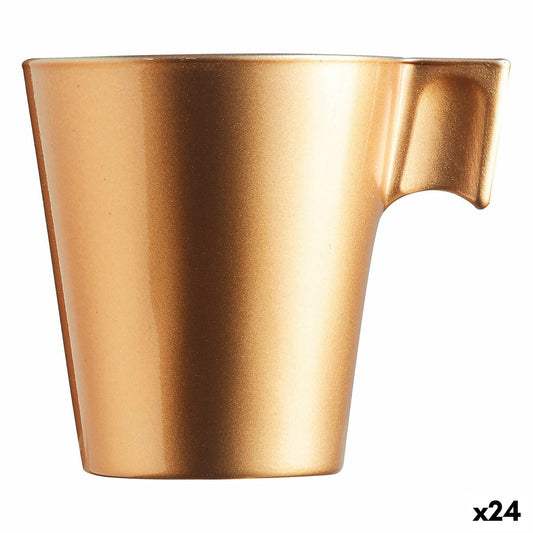 Cup Luminarc Flashy Golden 80 ml lasi