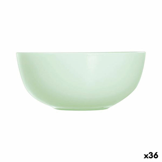 Kulho Luminarc Diwali Paradise Green Glass 12 cm (36 yksikköä)