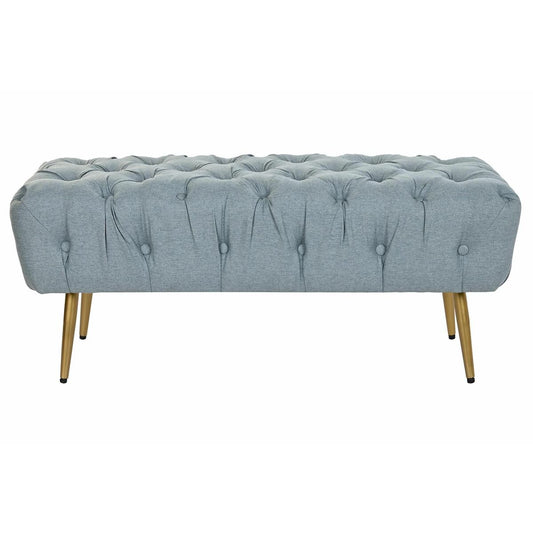 Bench DKD Home Decor Grey 103 x 46 x 42 cm 103 x 46 x 43 cm Metal Green DKD Home Decor