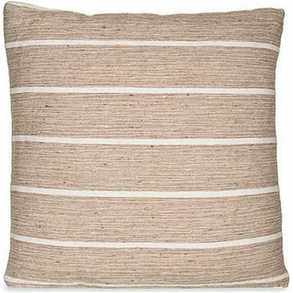 Cushion Stripes Brown Grey 45 x 12 x 45 cm (12 Units)