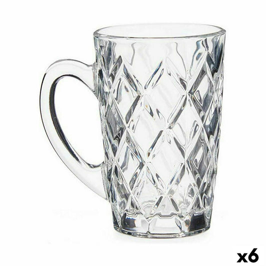 Cup Transparent Glass, 6 yksikköä (170 ml)