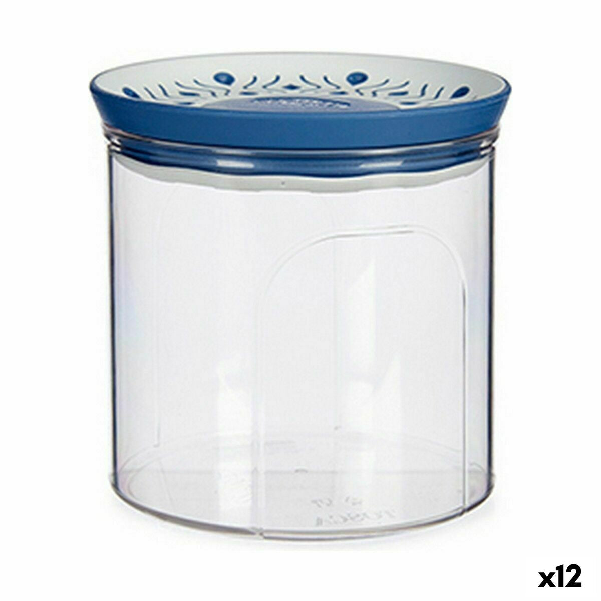 Tin Stefanplast Tosca Hermetic Blue Muovi 700 ml 11,7 x 11 x 11,7 cm (12 yksikköä)