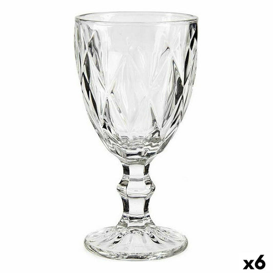 Viinilasi Diamond Transparent Glass 330 ml (6 yksikköä)