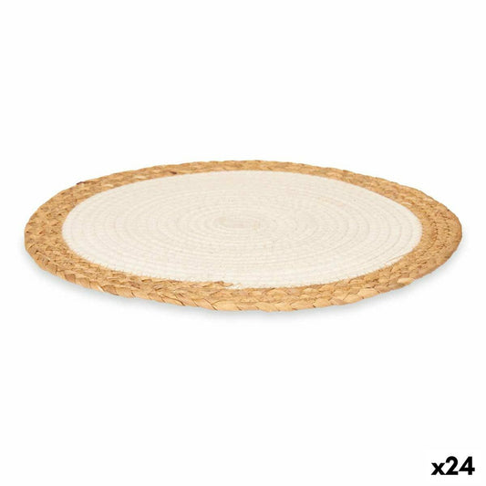 Pöytämatto White Cotton Marine levät (24 yksikköä)