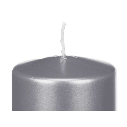 Candle Acorde 92545 Silver 9 x 15 x 9 cm (12 Units)