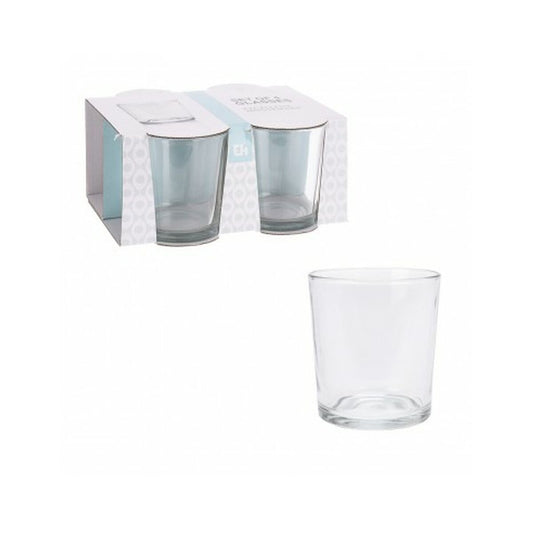 Set of glasses Excellent Houseware ye6000410 Transparent Crystal 280 ml (4 Units) Excellent Houseware