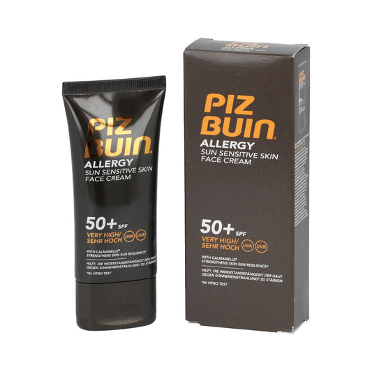 Kasvojen aurinkovoide Piz Buin Allergy SPF 50+ 50 ml