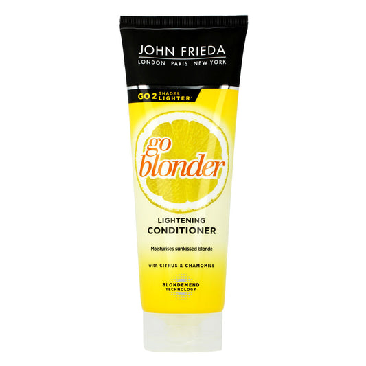 Hoitoaine vaaleille tai harmaantuville hiuksille John Frieda Go Blonder 250 ml