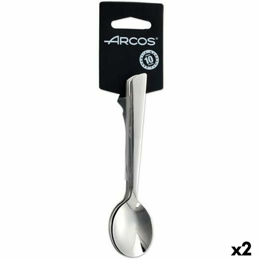 Lusikkasarja Arcos Toscana Silver 14 cm ruostumaton teräs (2 kpl)