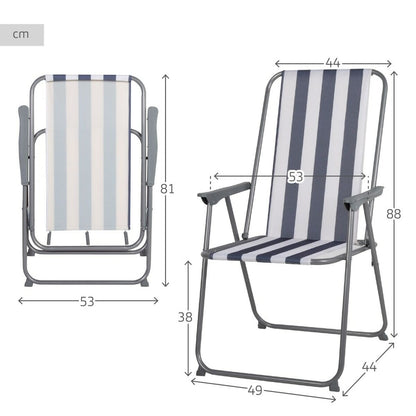 Beach Chair Aktive 44 x 88 x 44 cm