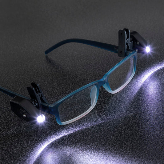 360º LED Glasses Clip InnovaGoods 2 Units