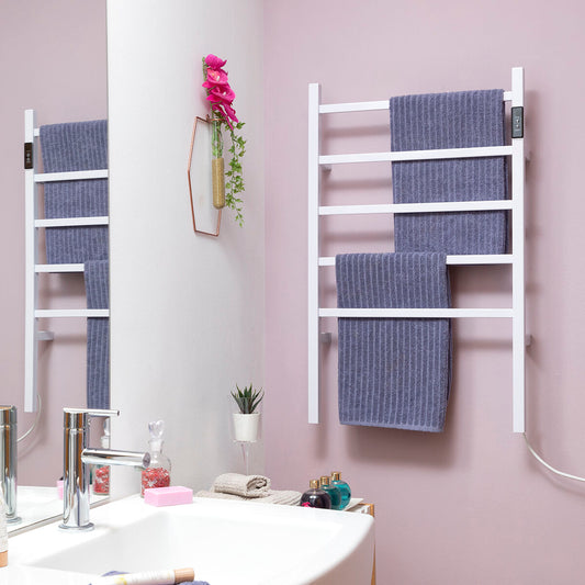 Electric Wall or Floor Towel Rail Racwel InnovaGoods