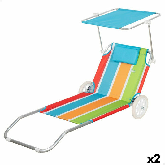 Beach sunbed Aktive (2 Units)